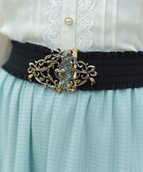 ハートチャームフリルベルト(Ａゴールド-F)