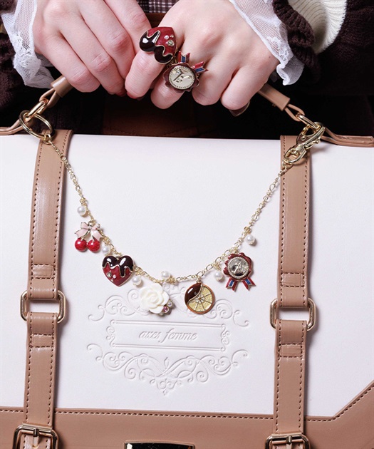 ディヴェールショコラチャーム | axes femme | axes femme online shop