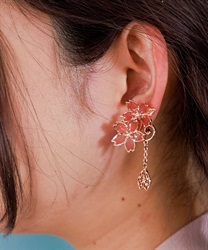 サクラ装飾イヤリング | axes femme | axes femme online shop