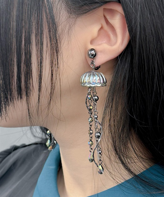 上品 クラゲイヤリング shop online femme axes | outlet | その他