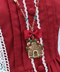 お菓子の家ネックレス