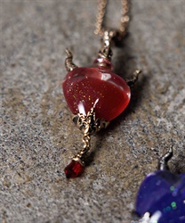 ラブポーションネックレス(赤-F)