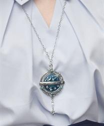 星巡りの天球儀ネックレス【WEB先行販売】(シルバー-F)