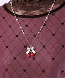 ディヴェールショコラネックレス(ゴールド-F)