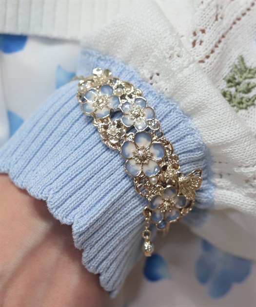 ネモフィラモチーフブレス【予約】