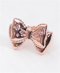 リボンリング(ピンク-F)