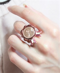 ショコラリング／スタンプ(ピンク-F)