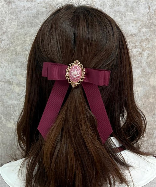 ローズカメオバレッタ | axes femme | axes femme online shop