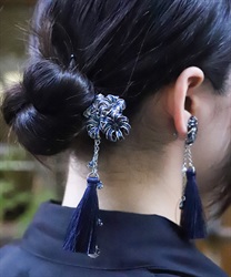 彼岸花かんざし【予約】(シルバー-F)