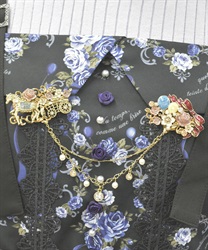 アミュザンパレードクリップ(ゴールド-F)