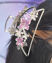 紫陽花バンスクリップ【WEB先行販売】(ゴールド-F)