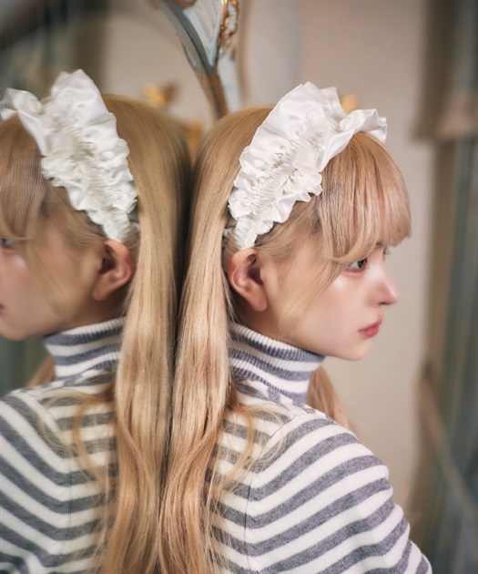 サテンフリルカチューシャ | outlet | axes femme online shop サテンフリルカチューシャ | outlet | axes femme online shop