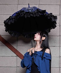 コラボアンブレラクロワール・ノワール【予約】(パープル-F)