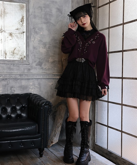 総レースフリルスカパン【WEB先行販売】