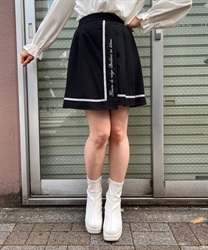 メッセージ刺繍スカパン(黒-M)