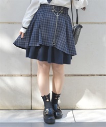 IRREGULAR TUCK TIGHT SKIRT/イレギュラータックタイトスカート