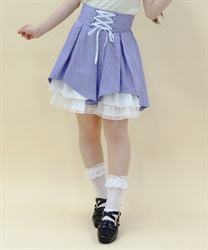 イレヘムミニスカート(サックス-M)