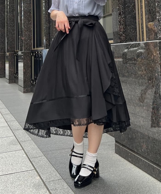 ラッフルフリルスカート | outlet | axes femme online shop ラッフルフリルスカート | outlet | axes femme online shop