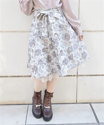 ジャカードリボン付スカート | レディース服・レディース ジャカードリボン付スカート | レディース服・レディース