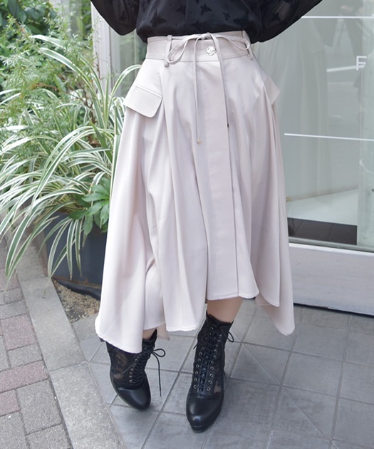 イレヘムスカート【2点10%OFF対象商品】
