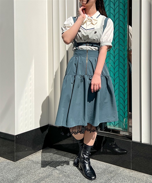 ハーネスデザインスカート【期間限定価格】 | outlet | axes ハーネスデザインスカート【期間限定価格】 | outlet | axes