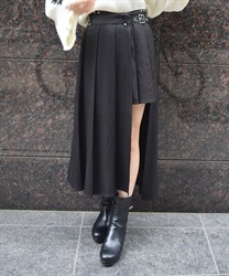 イレヘムプリーツ巻スカート | レディース服・レディース