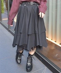 ボリュームイレヘムミドルスカート | axes femme | axes femme ボリュームイレヘムミドルスカート | axes femme | axes femme
