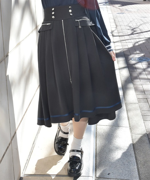 ジップ×フィッシュテールスカート | レディース服・レディース ジップ×フィッシュテールスカート | レディース服・レディース