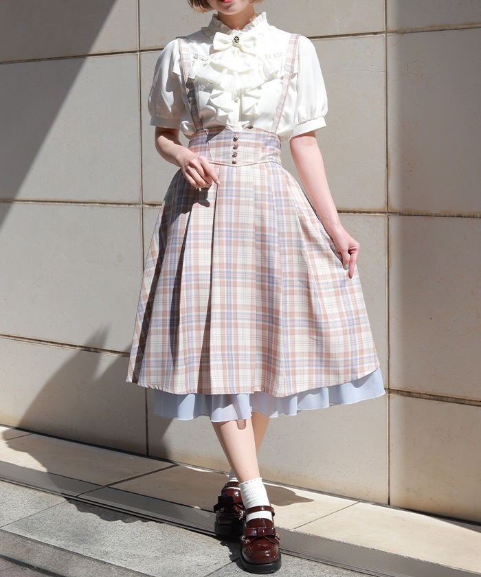 axes femme まとめ売り 28着 ブラウス スカート等 アクシーズファム サス付レースアップスカート | axes femme | axes femme 公式