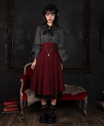 クロス×ハイウエストスカート【WEB先行販売】(ワイン-F)