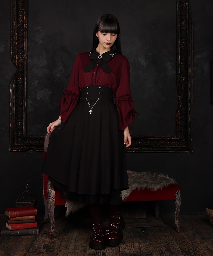 ブラック フリル | axes femme(アクシーズファム)公式onlineshop