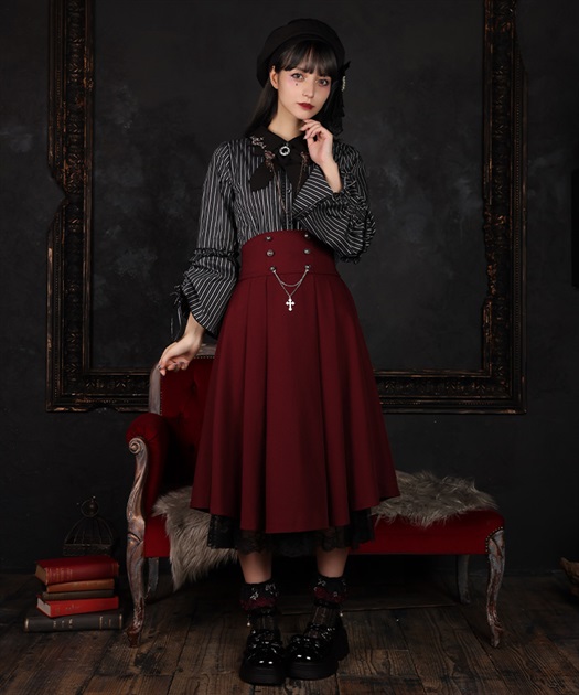 クロス×ハイウエストスカート【WEB先行販売】
