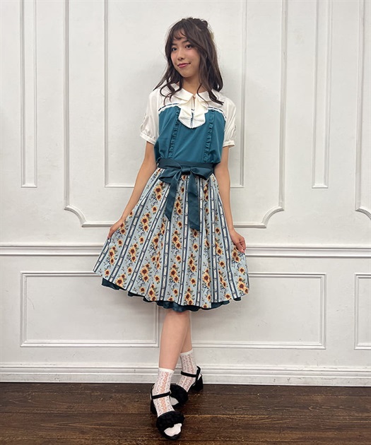 ヒマワリストライプスカート | outlet | axes femme online shop ヒマワリストライプスカート | outlet | axes femme online shop