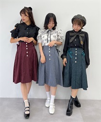サイドレースアップスカート | outlet | axes femme online shop サイドレースアップスカート | outlet | axes femme online shop