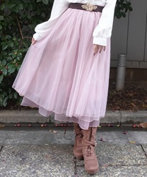 ラメチュールロングスカート