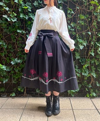 彼岸花刺繍サス付スカート | outlet | axes femme online shop 