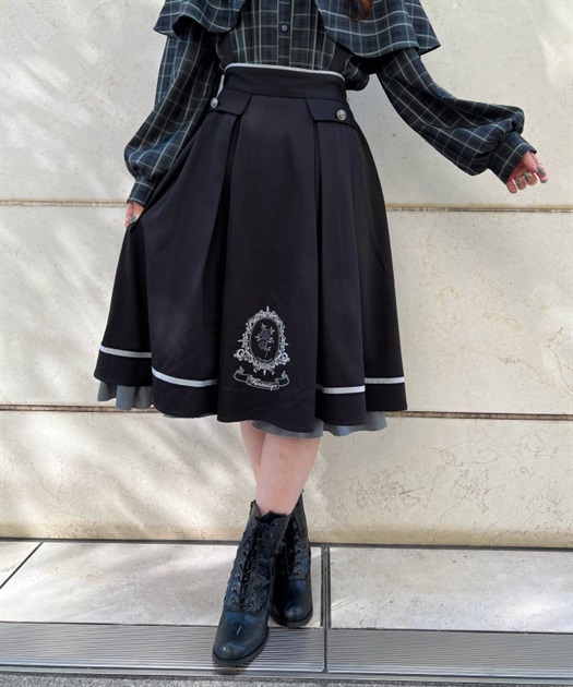 オーナメント刺繍サス付きスカート | outlet | axes femme オーナメント刺繍サス付きスカート | outlet | axes femme
