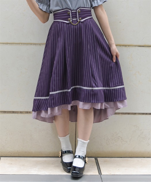 ベルト風フィッシュテールスカート | レディース服・レディース