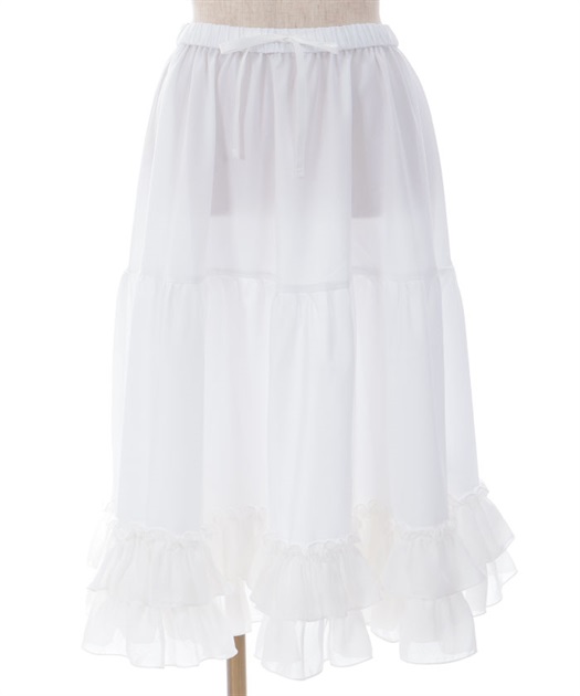 ミディフリルペチスカート | kawaii | axes femme online shop ミディフリルペチスカート | kawaii | axes femme online shop