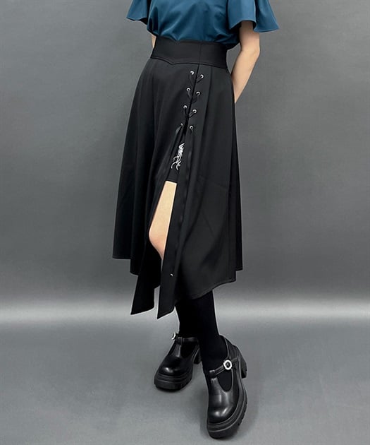 ダークマリンスリットスカート | 衣料 | axes femme online shop ダークマリンスリットスカート | 衣料 | axes femme online shop