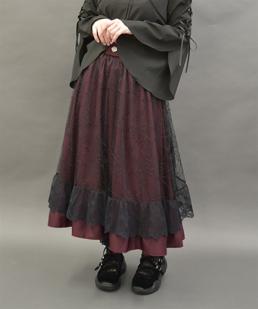 ダークロマンスロングスカート | POETIQUE | axes femme online shop ダークロマンスロングスカート | POETIQUE | axes femme online shop