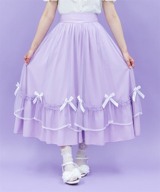 マリンチュールリボンスカート | レディース服・レディース マリンチュールリボンスカート | レディース服・レディース