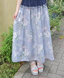 花柄シアージャカードスカート | outlet | axes femme online shop 花柄シアージャカードスカート | outlet | axes femme online shop