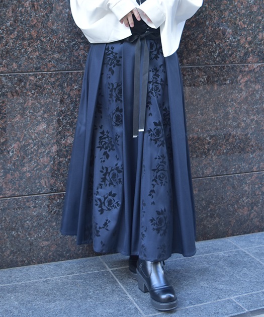 編上フロッキー切替スカート | axes femme online shop