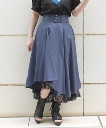 後編上イレヘムスカート(紺-F)
