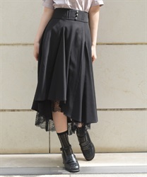 後編上イレヘムスカート(黒-F)