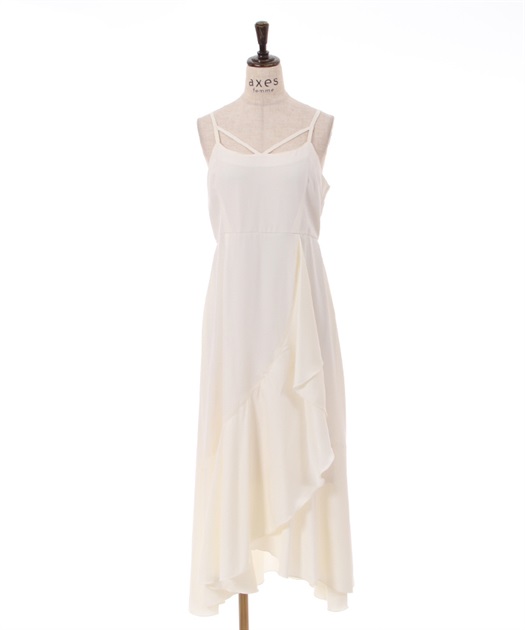 ラッフルフリルキャミワンピース | outlet | axes femme online shop ラッフルフリルキャミワンピース | outlet | axes femme online shop