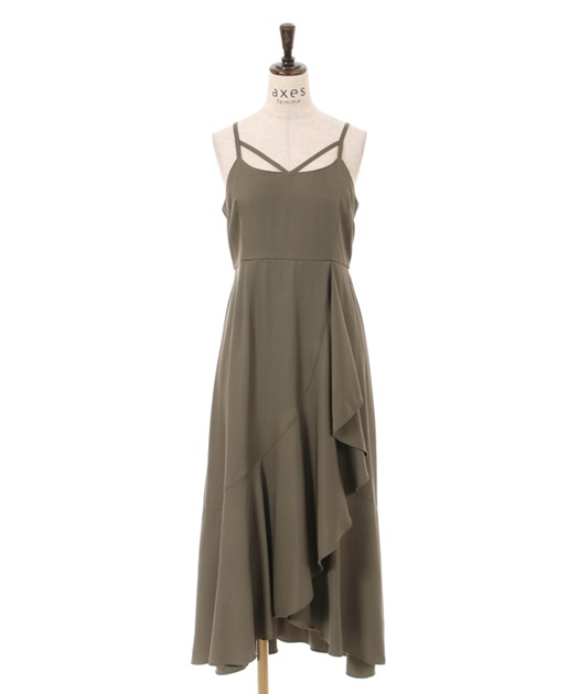 ラッフルフリルキャミワンピース | outlet | axes femme online shop ラッフルフリルキャミワンピース | outlet | axes femme online shop
