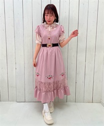 ストロベリー刺繍ワンピース | outlet | axes femme online shop ストロベリー刺繍ワンピース | outlet | axes femme online shop