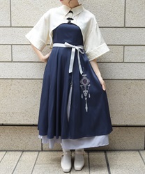 チャイナ風刺繍キャミワンピース | axes femme | axes femme チャイナ風刺繍キャミワンピース | axes femme | axes femme